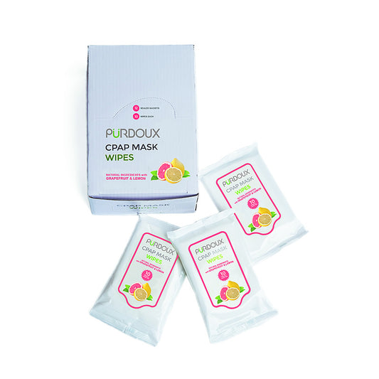 Lingettes nettoyantes de voyage pour masque- Senteur Agrumes