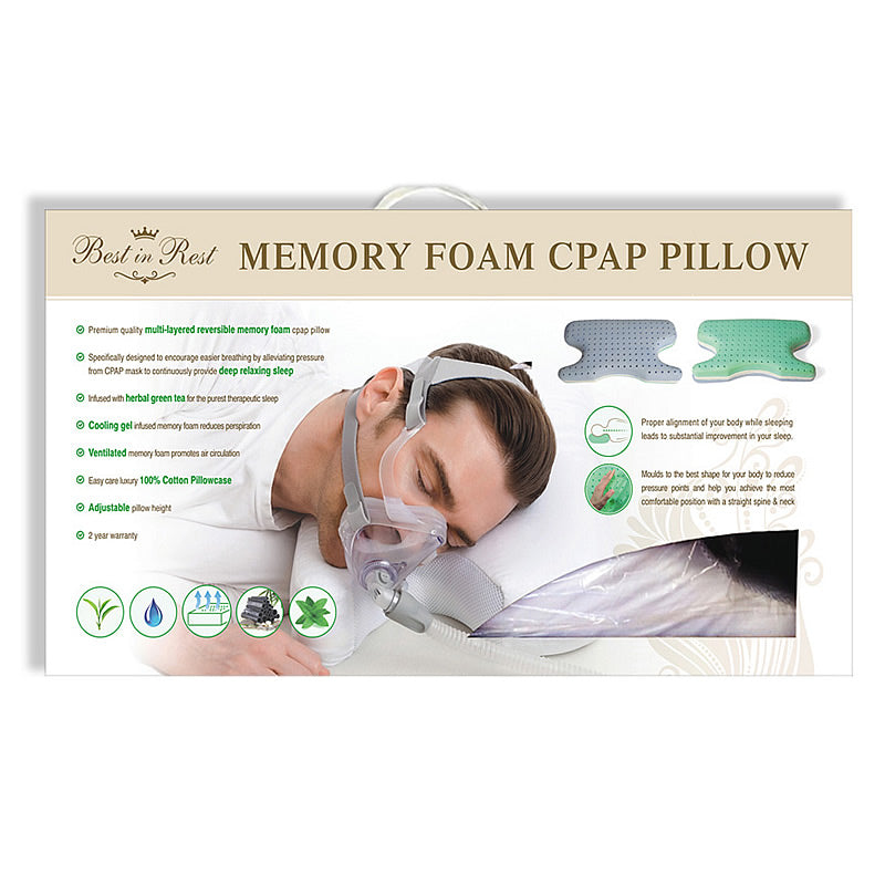 Oreiller CPAP en mousse à mémoire